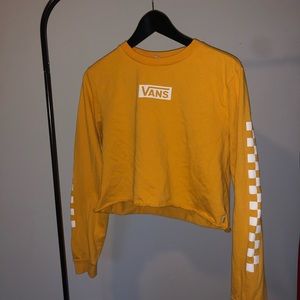 Yellow vans long sleeve